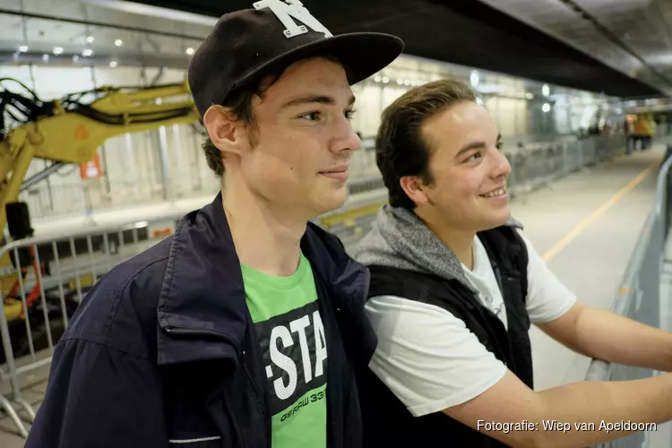 Open Dag Noord/Zuidlijn bij station Europaplein