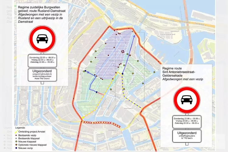 Nachtelijk verkeer niet meer welkom in binnenstad