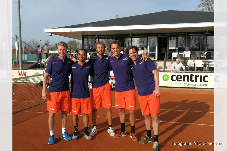 Eredivisie tennis bij Amsterdamse club ATC Sloterplas