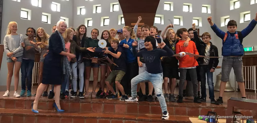 Leerlingen Piet Hein-school winnaars zonne-energie project