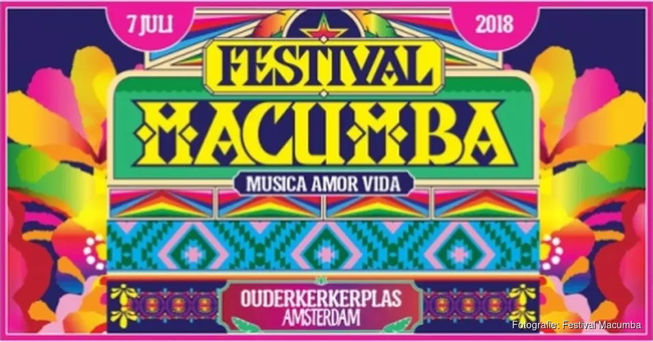 Zaterdag 7 juli Festival Macumba