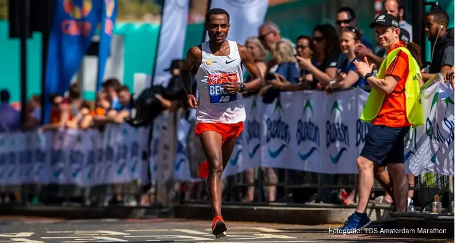 Kenenisa Bekele aan start TCS Marathon