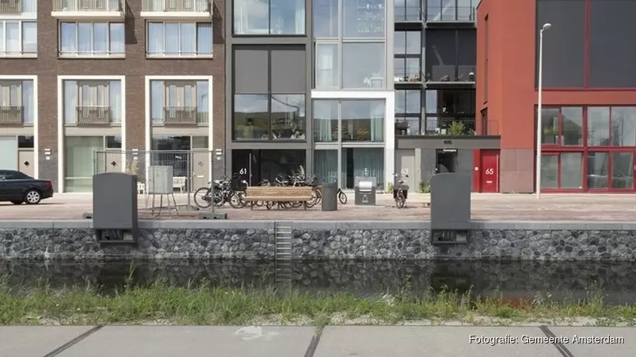 Dippen met je tenen in het IJ: 7500 woningen per jaar erbij in Amsterdam