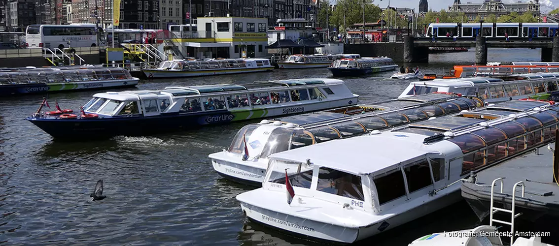 Amsterdam in rustiger vaarwater