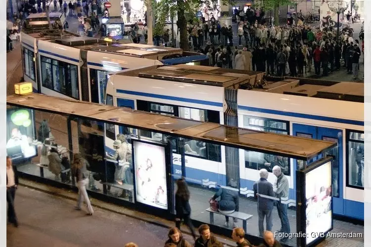 Opnieuw problemen met tramverkeer Amsterdam