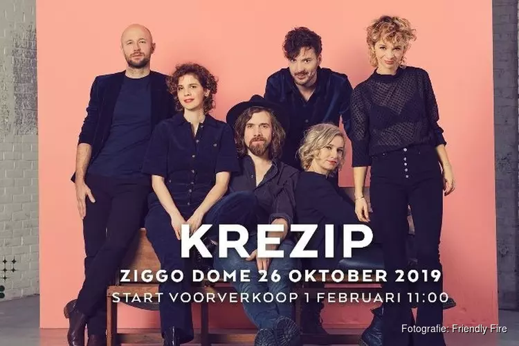 Krezip komt terug met optreden in Ziggo Dome