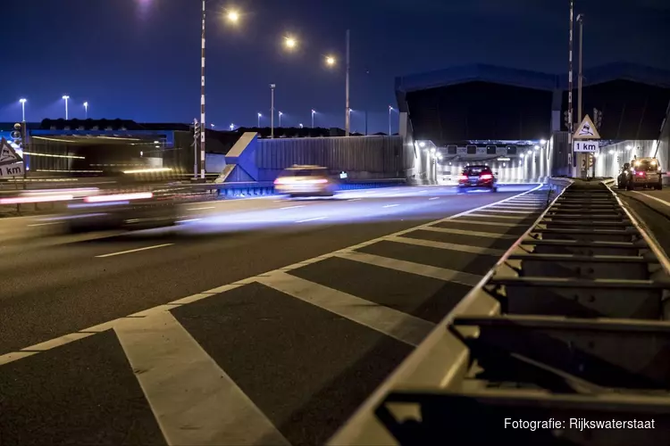 Schipholtunnel &#39;s nachts op slot door werkzaamheden