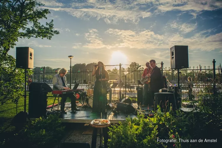 Midzomeravond Jazzconcert tHUIS aan de AMSTEL met barbecue Zaterdag 29 juni 17.00 uur – 23.00 uur