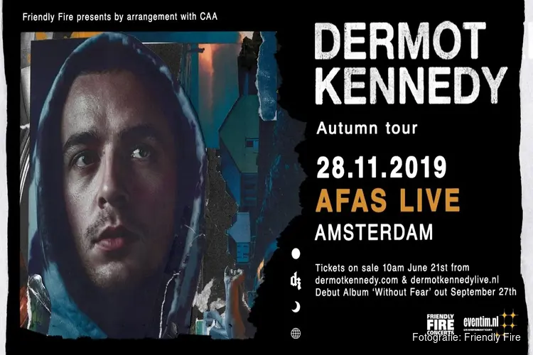 Dermot Kennedy naar AFAS Live met nieuw album Without Fear