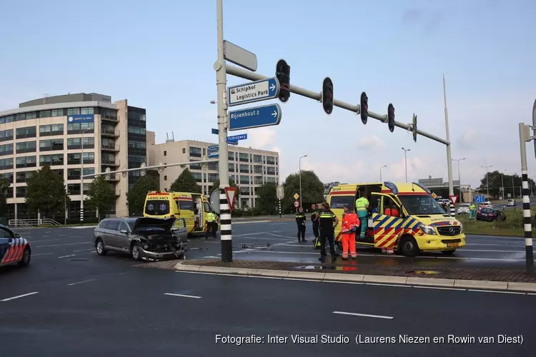 Gewonde bij aanrijding Schiphol Rijk-Aalsmeer