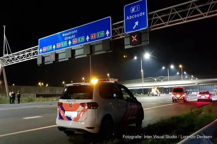 Politie-achtervolging mondt uit in groot ongeluk op A2: meerdere gewonden