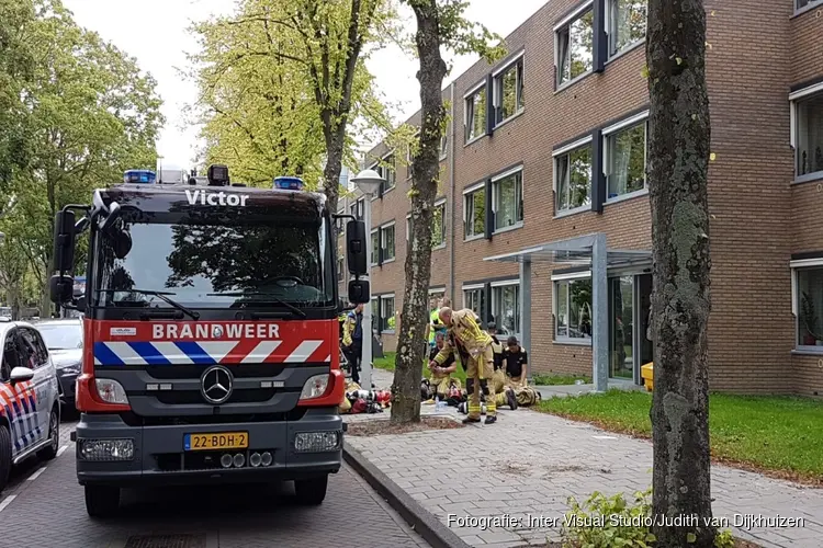 Een gewonden bij brand in woonzorgcentrum Amsterdam