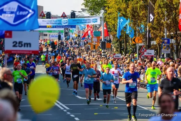 Dit gebeurt er als deelnemer met je tas tijdens de Dam tot Damloop