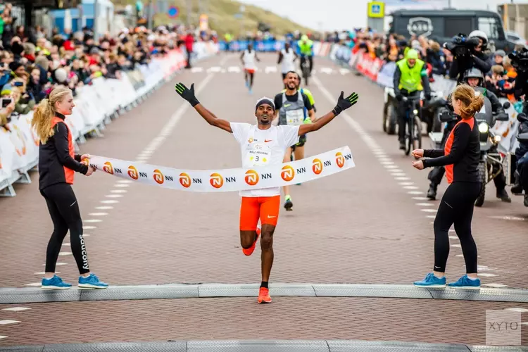 Razendsnelle Ethiopische marathonlopers vastgelegd voor TCS Amsterdam Marathon