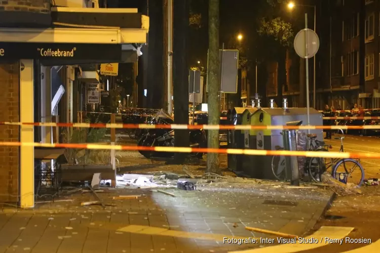 Plofkraak in Amsterdam: daders op de vlucht