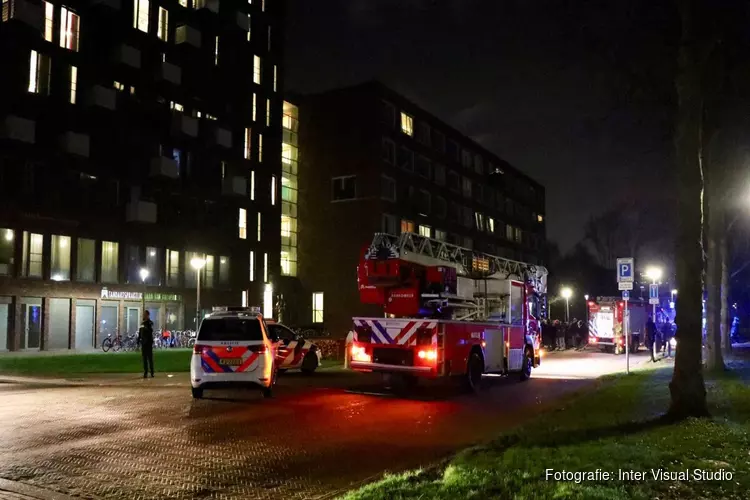 Brand in studentenflat Amstelveen