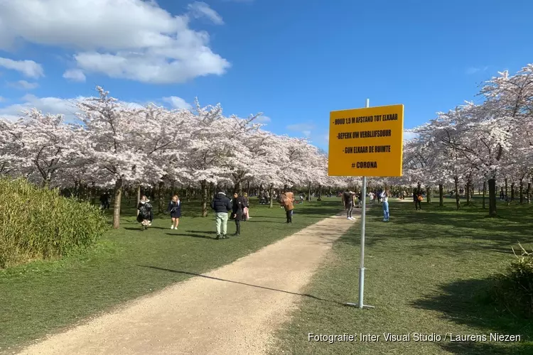 Opnieuw drukte in Bloesempark