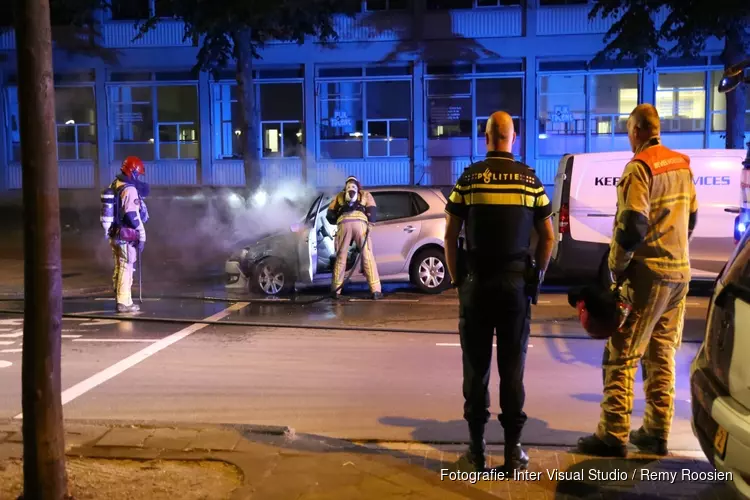 Autobrand Wiltzanghlaan Amsterdam