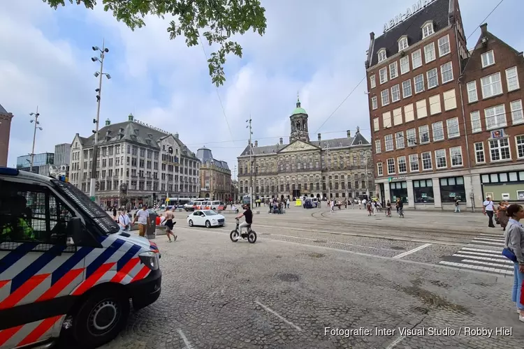 Politie paraat voor mogelijke demonstratie op de Dam