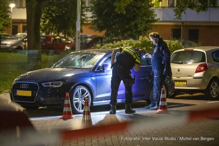 Geparkeerde Audi beschoten in Amsterdam Osdorp