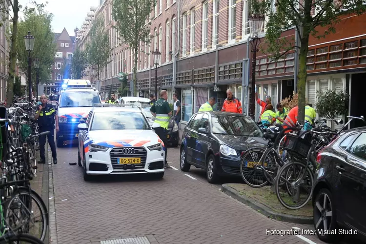 Man neergestoken in Kinkerbuurt in Amsterdam