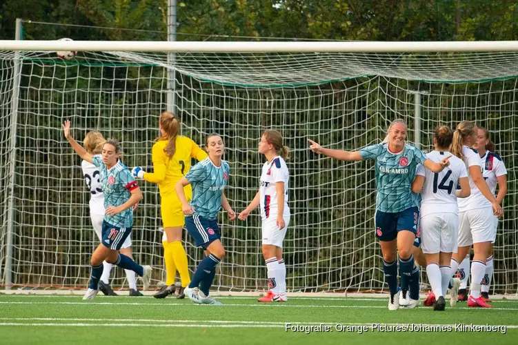 Ajax maatje te groot voor VV Alkmaar in Noord-Hollandse vrouwenderby