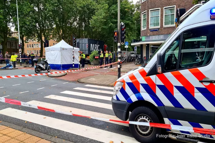 Persoon overleden na ongeval in Amsterdam