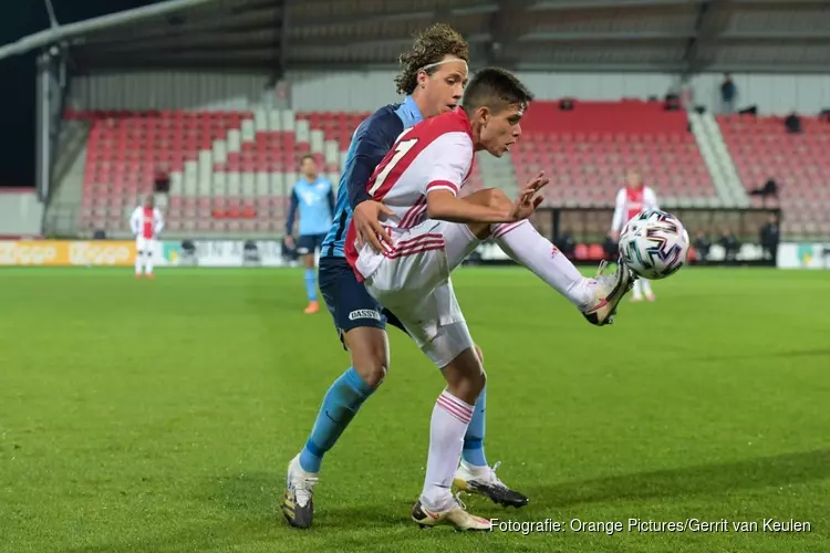 Jong Ajax na rust langs Jong FC Utrecht