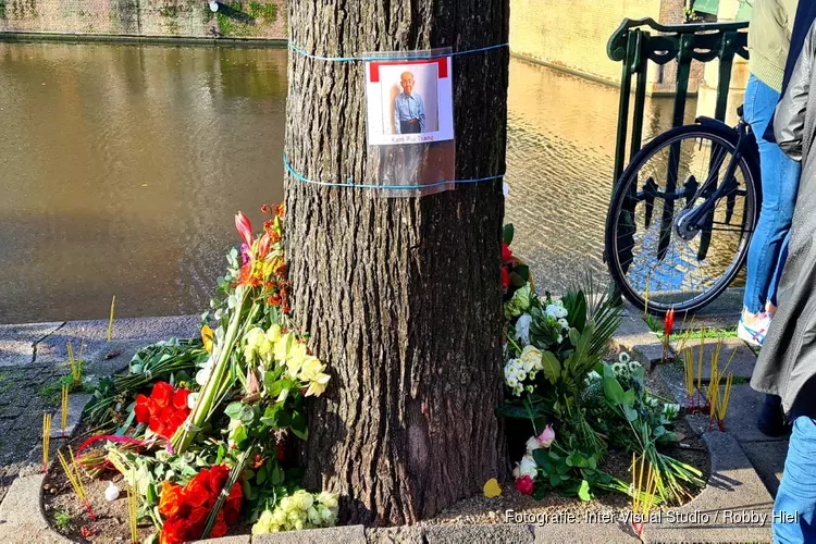 Buurt herdenkt verdronken meneer Tsang