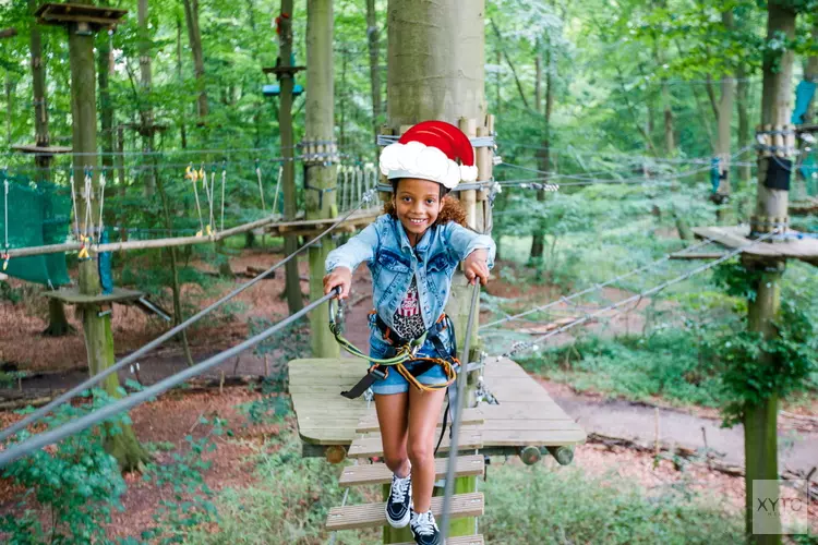 Kerst vieren in het Klimbos van Fun Forest