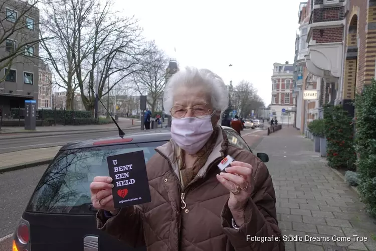 89-jarige Held van Amsterdam; Coby Schoenmaker