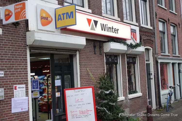 Diverse winkels/postkantoor Gebroeders Winter tijdelijk dicht