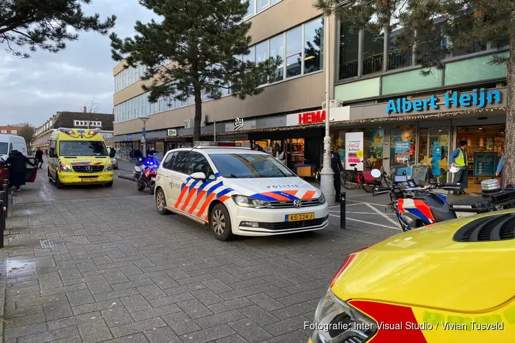 Medewerker supermarkt neergestoken op de Helmholtzstraat