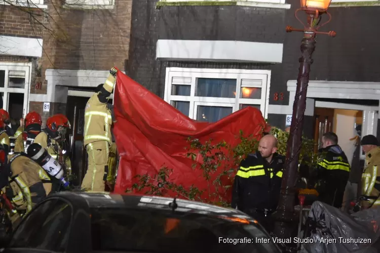 Man (82) overleden na brand Transvaalstraat