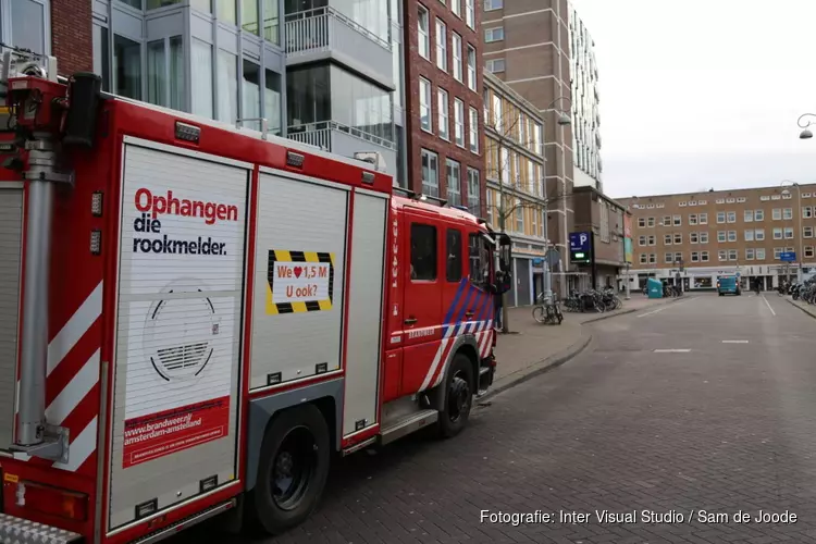 Middelbrand Q-Park Oostpoort Amsterdam