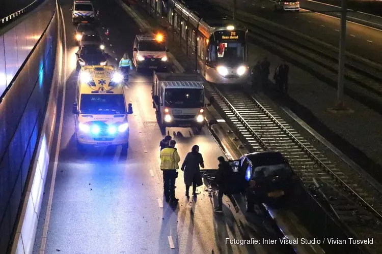 &#39;Onwel geworden automobilist zorgt voor ravage op Beneluxbaan in Amstelveen&#39;