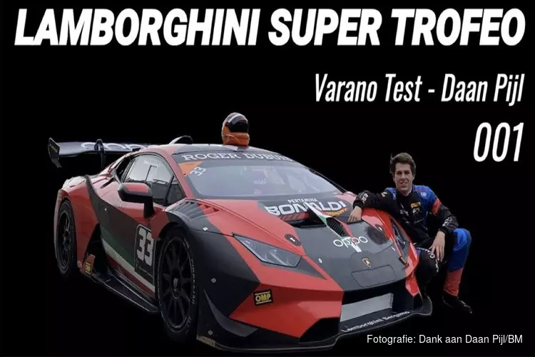 Coureur Daan Pijl rijdt in Lamborghini Squadra Corse!