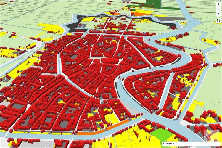 Kadastergegevens kustzone Noord-Holland uit 1832 staan online