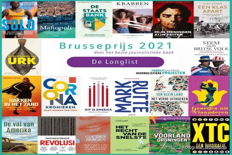 De longlist van de Brusseprijs 2021 is bekend!