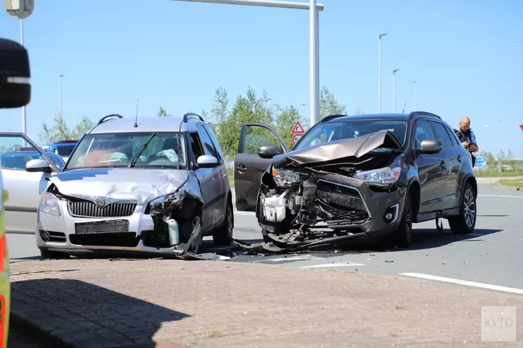 Veel schade na ongeval bij Schiphol