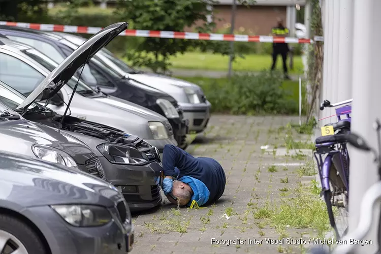 Schietpartij aan de Benedenlangs in Amsterdam