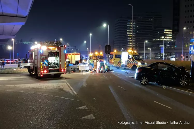 Ernstig ongeval in Amsterdam-Sloterdijk