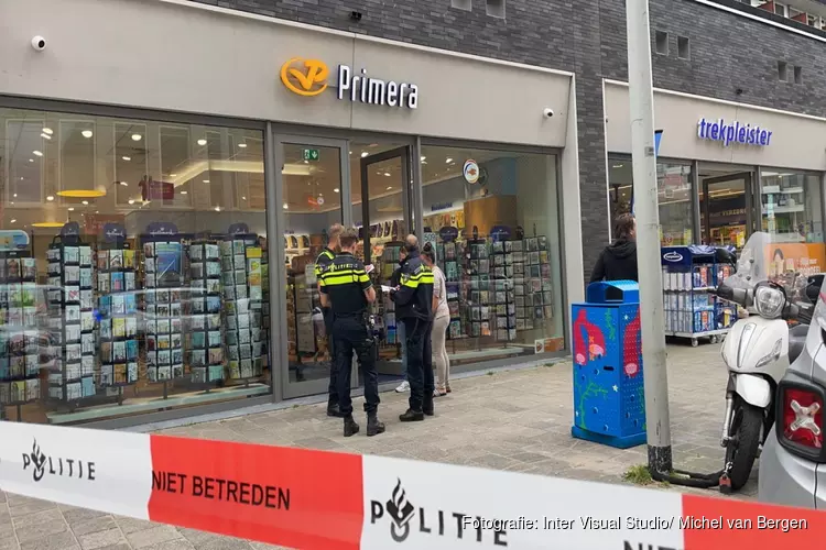 Overval op de winkel Primera op het Osdorpplein