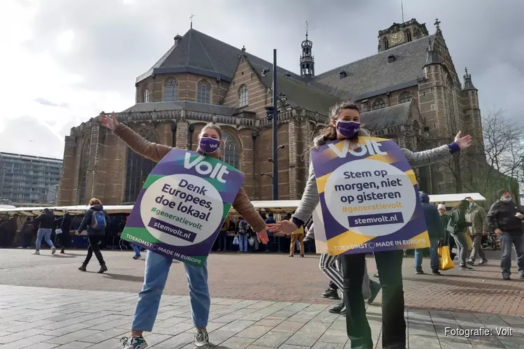 Volt doet mee aan de Amsterdamse gemeenteraadsverkiezingen