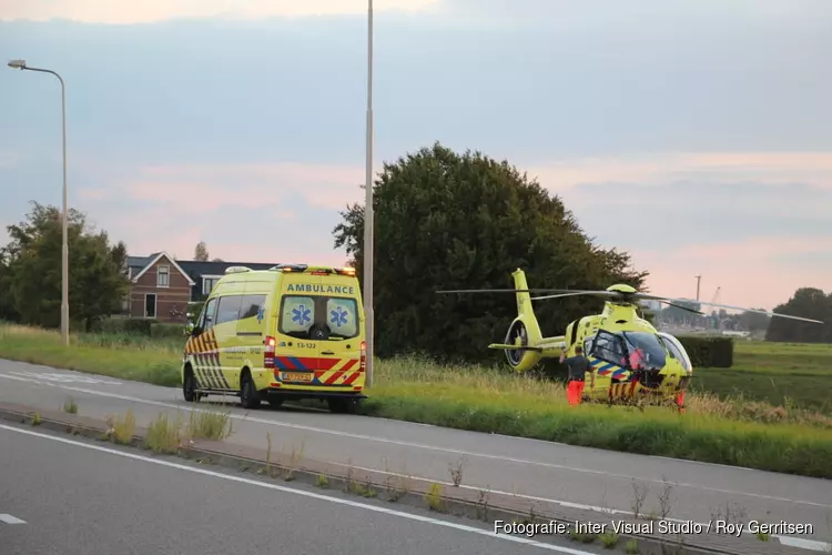 Ongeval langs A2, afrit Ouderkerk aan de Amstel dicht