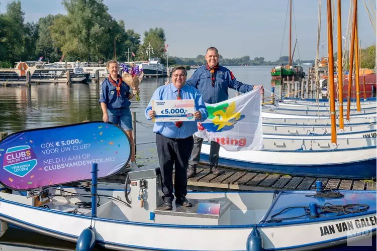 VriendenLoterij steunt Scouting Erskine uit Amsterdam met 5.000 euro