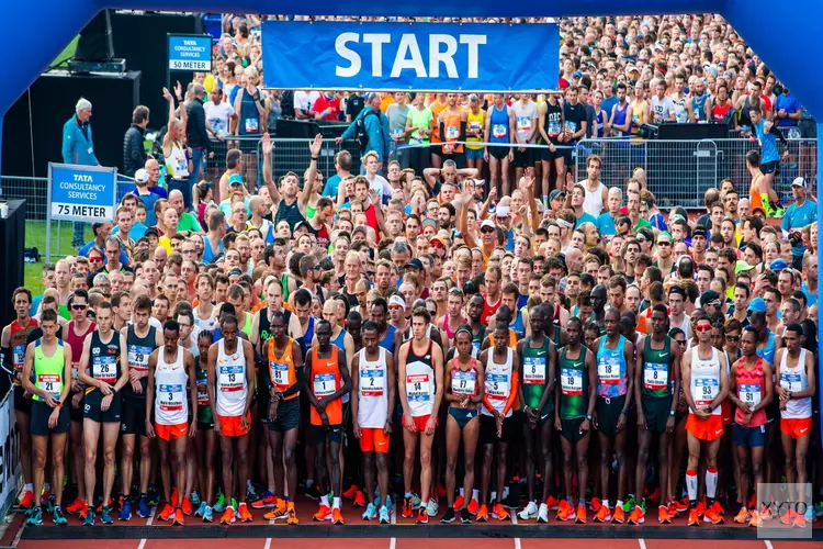 Afrikaanse topatleten mikken op parcoursrecord TCS Amsterdam Marathon