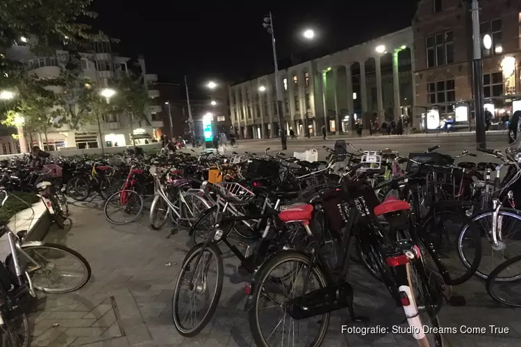 Fietsparkeergarage Leidseplein en controle op fietsparkeren