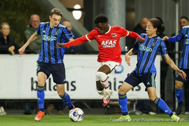 Beloftenclash Jong AZ-Jong Ajax onbeslist