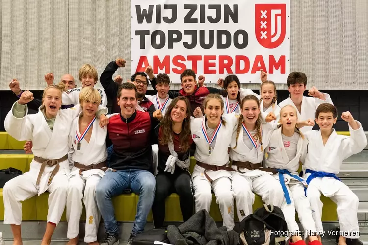 Vier keer goud voor Amsterdamse judoka&#39;s op NK onder 15 jaar
